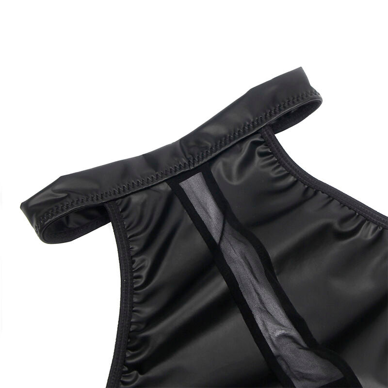 SUBBLIME - 955489 ROBE DOS NU AVEC TRANSPARENCES NOIRE L/XL - Sensualia
