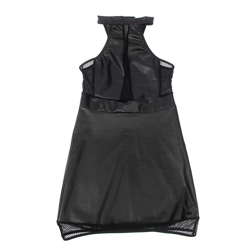 SUBBLIME - 955489 ROBE DOS NU AVEC TRANSPARENCES NOIRE L/XL - Sensualia