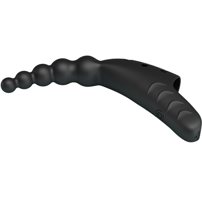 PRETTY LOVE - JORDIN FINGER VIBRATOR 10 VIBRATIONS NOIR - Sensualia