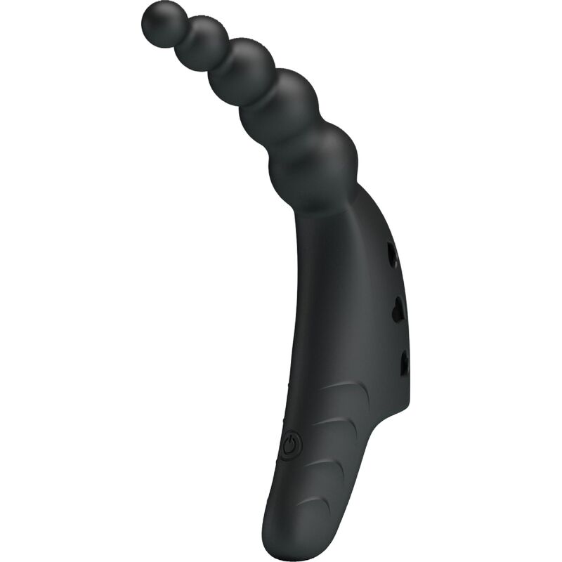 PRETTY LOVE - JORDIN FINGER VIBRATOR 10 VIBRATIONS NOIR - Sensualia