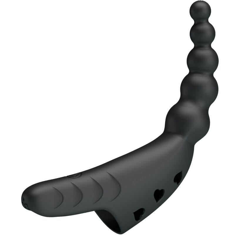 PRETTY LOVE - JORDIN FINGER VIBRATOR 10 VIBRATIONS NOIR - Sensualia