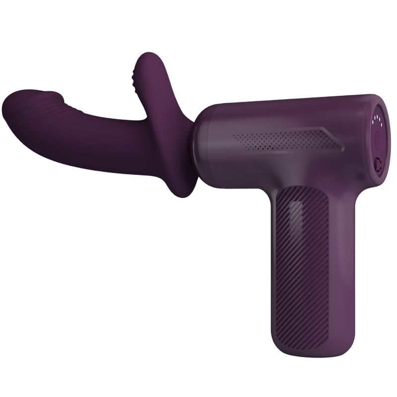 PRETTY LOVE - MASSEUR DJ SCHOLAR 5 RÉGLAGES VIOLET - Sensualia