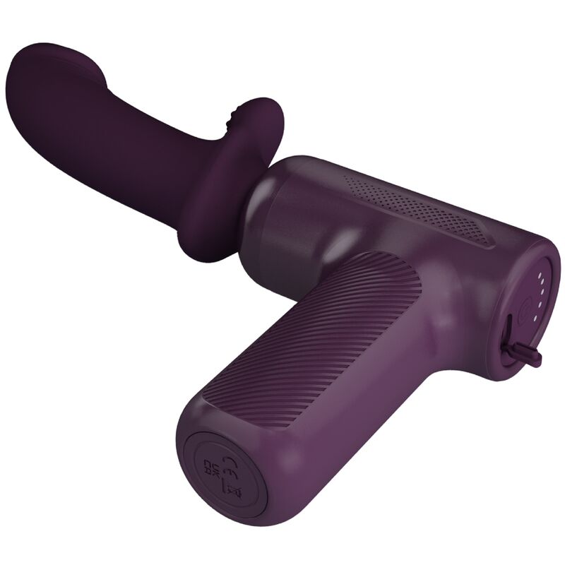 PRETTY LOVE - MASSEUR DJ SCHOLAR 5 RÉGLAGES VIOLET - Sensualia