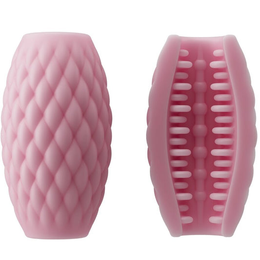 PRETTY LOVE - MASTURBATEUR POUR HOMME EN SILICONE ATHENA EROS ROSE - Sensualia