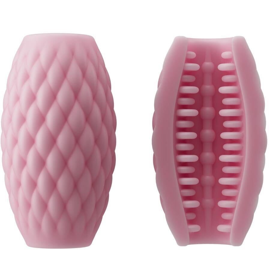 PRETTY LOVE - MASTURBATEUR POUR HOMME EN SILICONE ATHENA EROS ROSE - Sensualia