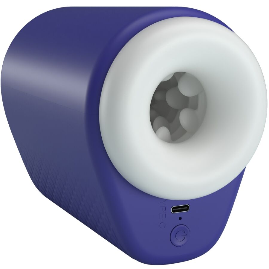 PRETTY LOVE - MASTURBATEUR POUR HOMME DJ LADY AVEC VIBRATION 5 RÉGLAGES VIOLET - Sensualia