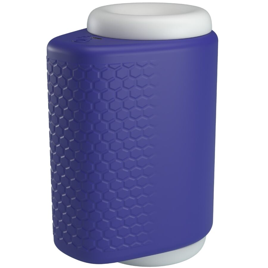 PRETTY LOVE - MASTURBATEUR POUR HOMME DJ LADY AVEC VIBRATION 5 RÉGLAGES VIOLET - Sensualia