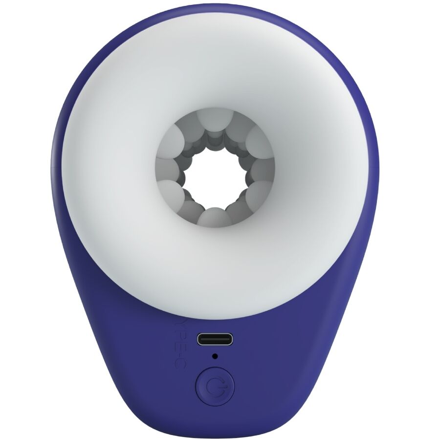 PRETTY LOVE - MASTURBATEUR POUR HOMME DJ LADY AVEC VIBRATION 5 RÉGLAGES VIOLET - Sensualia