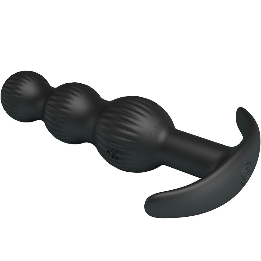 PRETTY LOVE - VIBRATEUR ANAL SIDNEY 10 VIBRATIONS NOIR - Sensualia