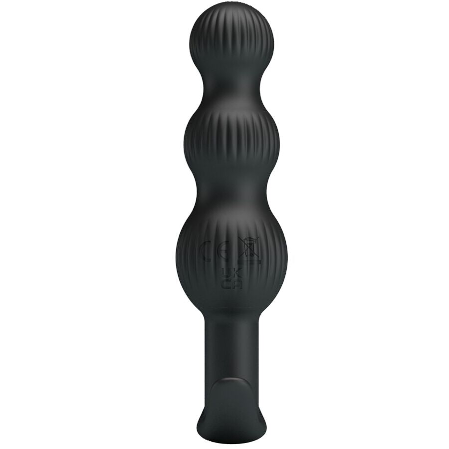 PRETTY LOVE - VIBRATEUR ANAL SIDNEY 10 VIBRATIONS NOIR - Sensualia