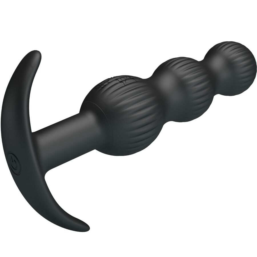 PRETTY LOVE - VIBRATEUR ANAL SIDNEY 10 VIBRATIONS NOIR - Sensualia