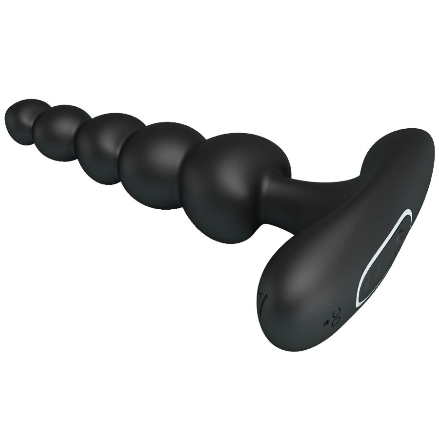PRETTY LOVE - VIBRATEUR ANAL SIDNEY 10 VIBRATIONS NOIR - Sensualia