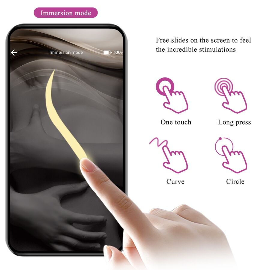 PRETTY LOVE - VIBRATEUR CONTRÔLÉ PAR APPLICATION LEVIATHAN VIOLET - Sensualia