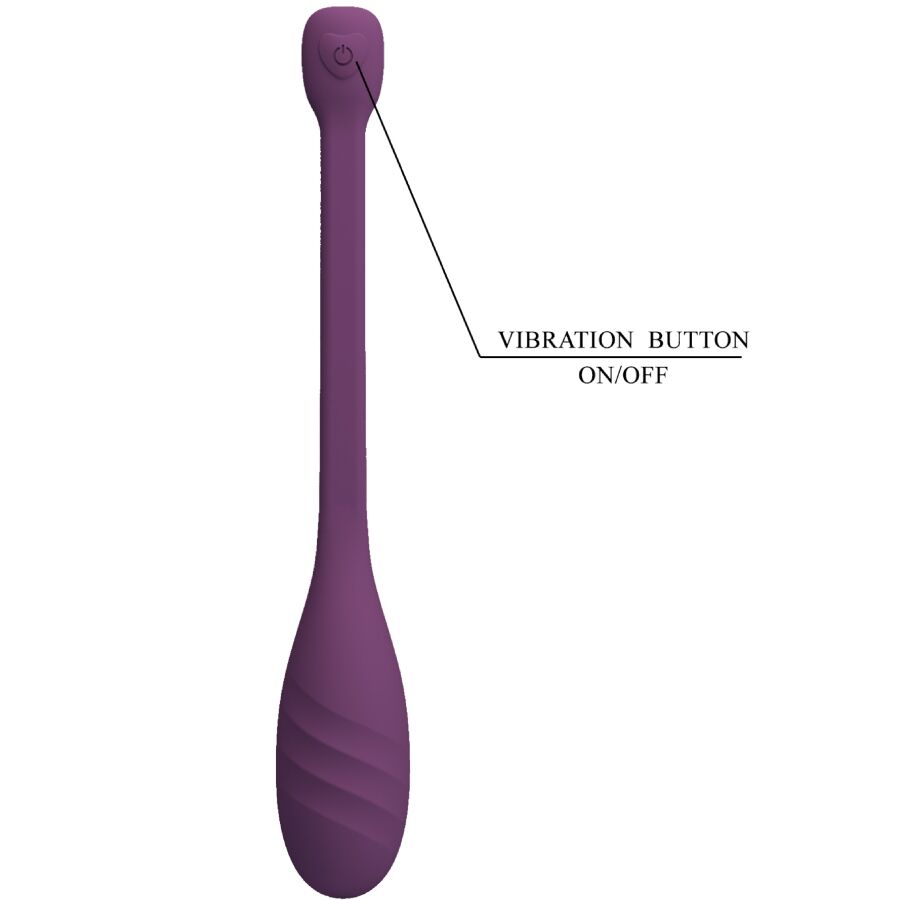 PRETTY LOVE - VIBRATEUR CONTRÔLÉ PAR APPLICATION LEVIATHAN VIOLET - Sensualia
