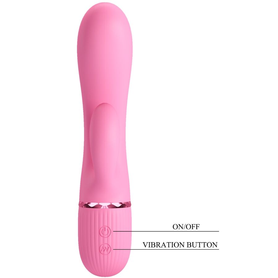 PRETTY LOVE - VIBRATEUR MARSKI RABBIT & POINT G ROSE - Sensualia