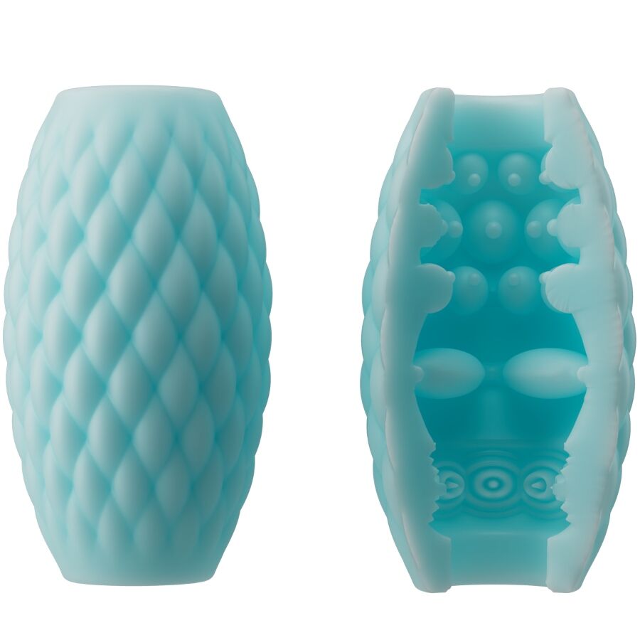 PRETTY LOVE - MASTURBATEUR POUR HOMME EN SILICONE ATHENA EROS BLEU CIEL - Sensualia