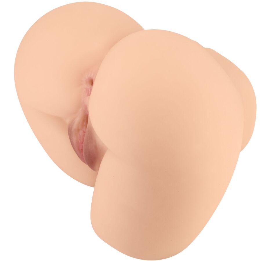 CRAZY BULL - VIBRATEUR ARRIÈRE ROLONDA AVEC VAGIN ET ANUS NATURELS RÉALISTES - Sensualia