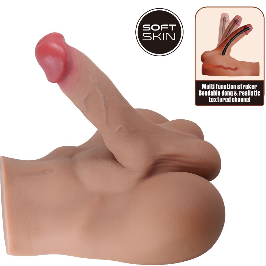 CRAZY BULL - MASTURBATEUR NATUREL RÉALISTE RHYNE BACK - Sensualia