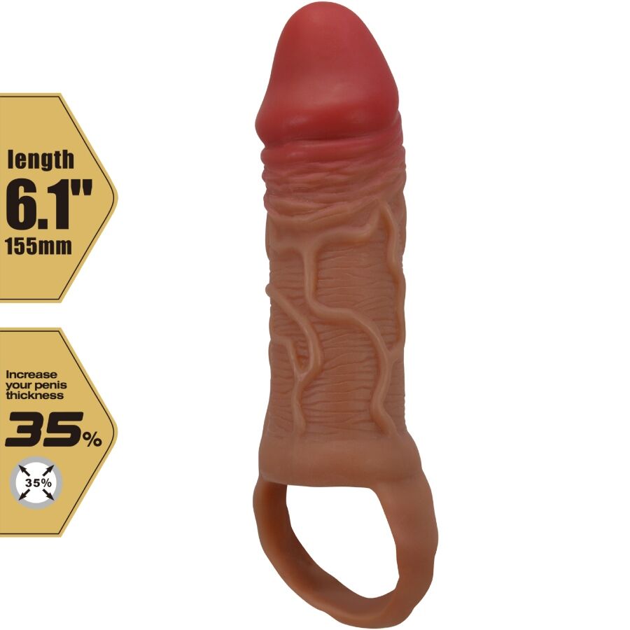 PRETTY LOVE - MANCHON PENIS PEIRRE 10 CM - Sensualia