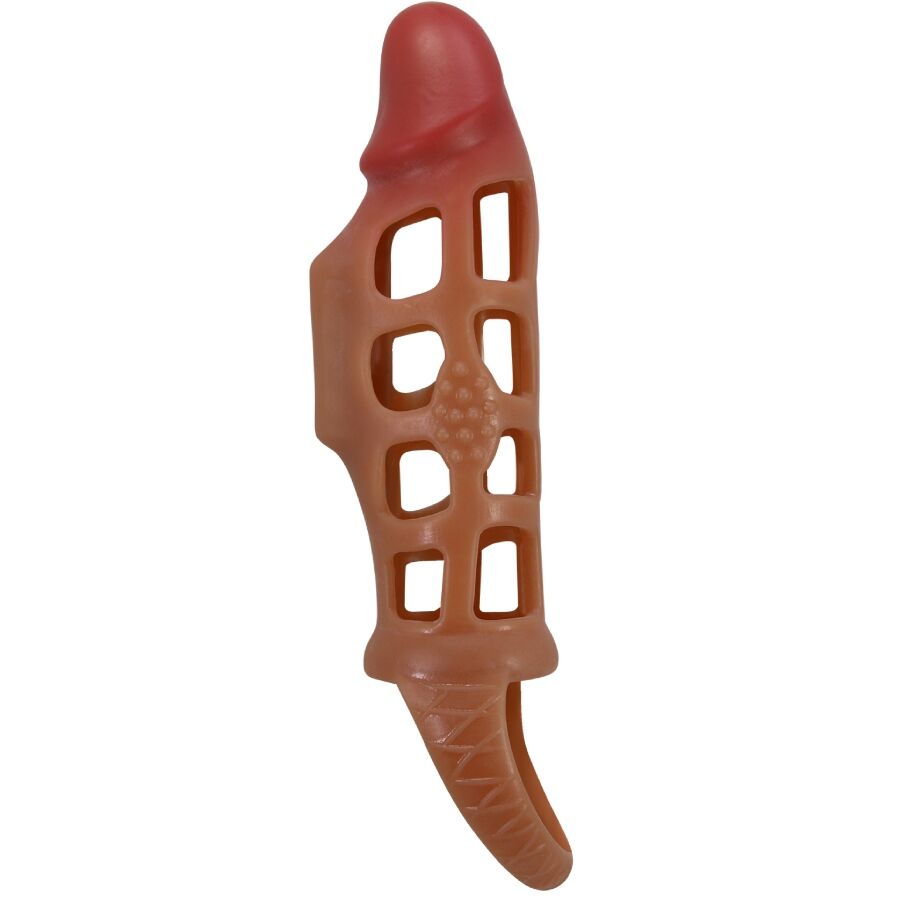 PRETTY LOVE - MANCHON PÉNIS VIBRANT PRESTON 18 CM - Sensualia