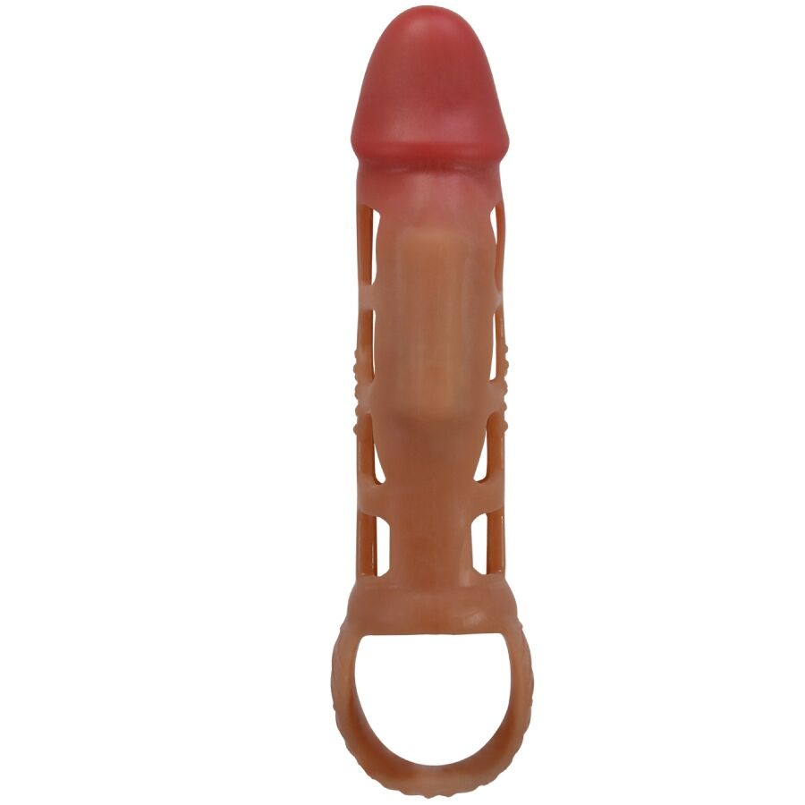 PRETTY LOVE - MANCHON PÉNIS VIBRANT PRESTON 18 CM - Sensualia