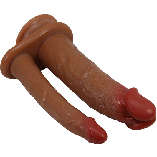 PRETTY LOVE - HULBERT DOUBLE GODE RÉALISTE AVEC VIBRATION MULATO - Sensualia