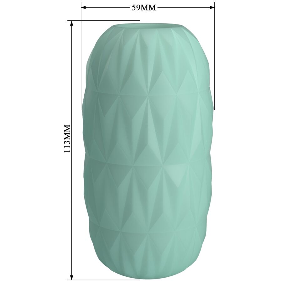 PPRETTY LOVE - MASTURBATEUR POUR HOMME ATHENA ALICE TURQUOISE - Sensualia