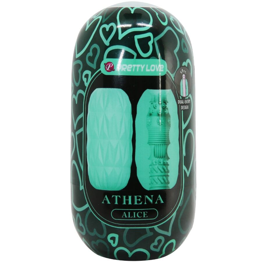 PPRETTY LOVE - MASTURBATEUR POUR HOMME ATHENA ALICE TURQUOISE - Sensualia