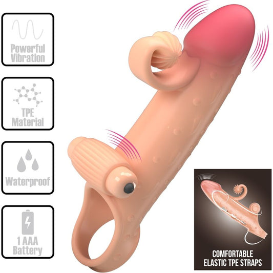 ROMANCE - MANCHON PÉNIS VIBRANT NATUREL - Sensualia