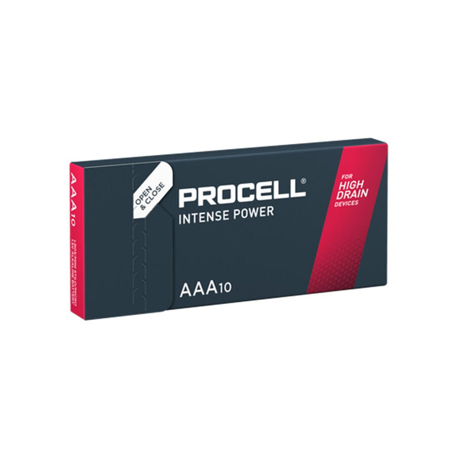 PROCELL - INTENSE POWER ALCALINE LR03 AAA 1,5V BOÎTE*10 - Sensualia