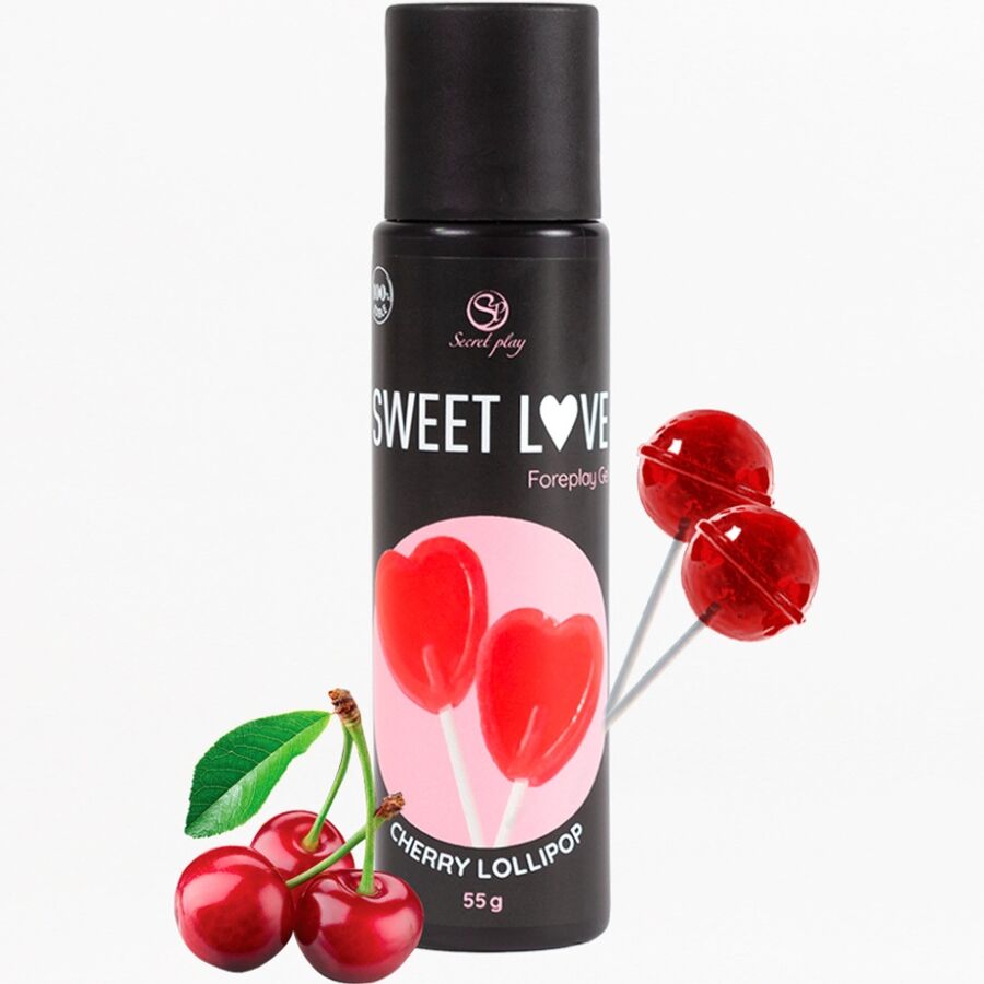 SECRETPLAY - GEL SUCETTE CERISE AMOUR DOUX 60 ML - Sensualia