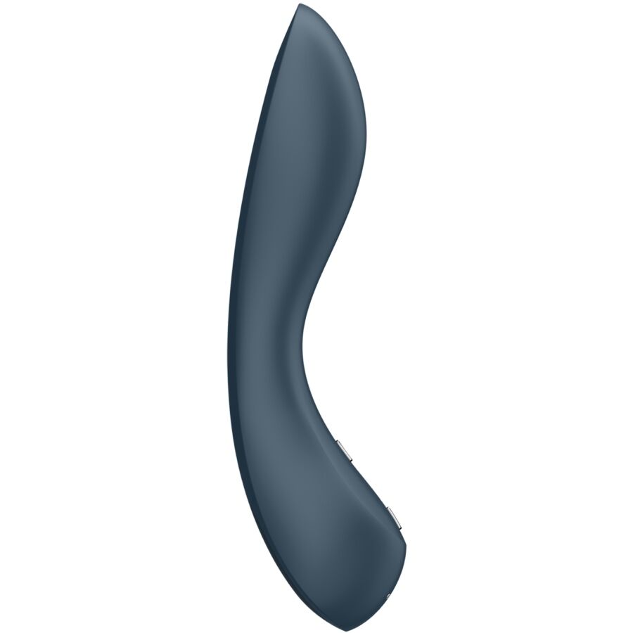 SATISFYER - VIBRATEUR PROGRAMME 12 VIBRATIONS G-SPOT WAVE 4 GRIS FONCÉ - Sensualia