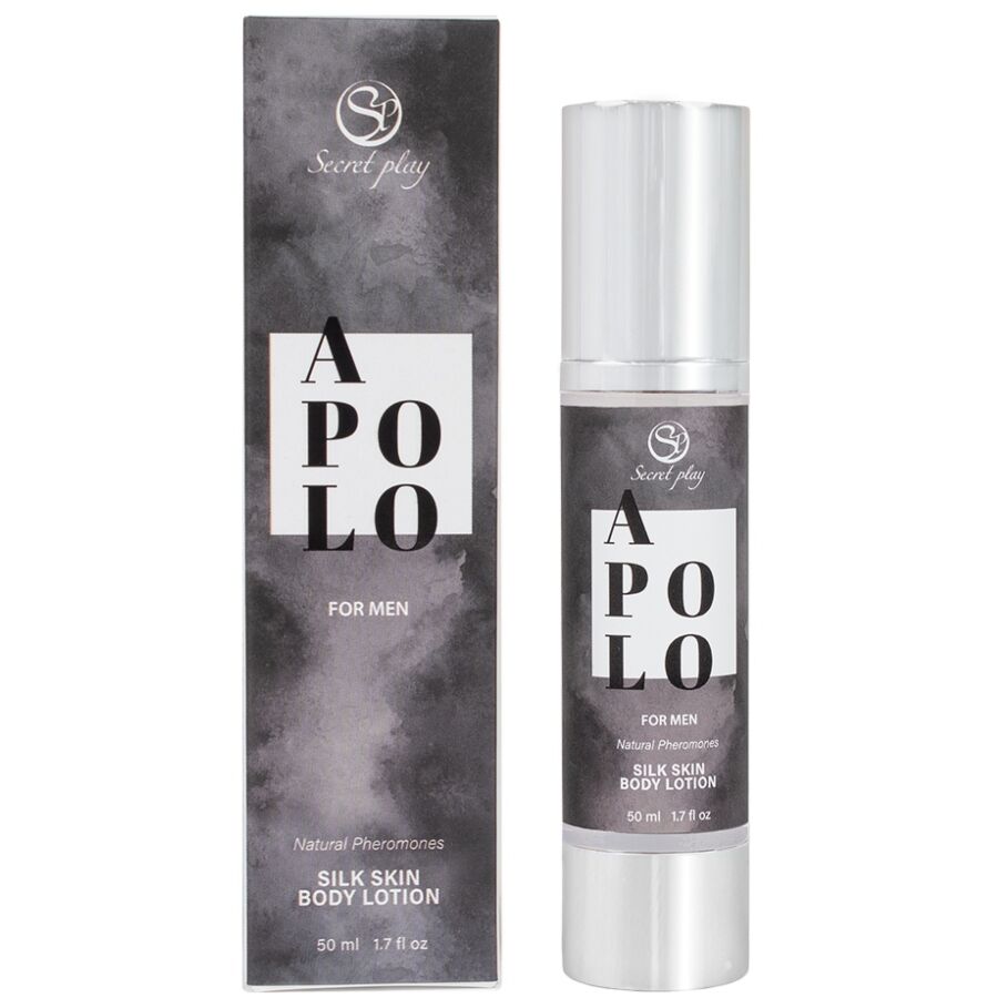 SECRETPLAY - APOLO SILK LOTION POUR HOMME 50 ML - Sensualia