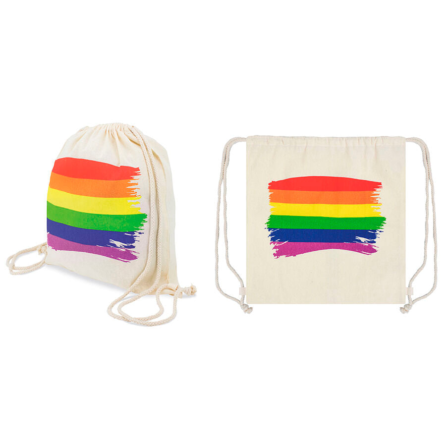 PRIDE - SAC  DOS DRAPEAU LGBT EN COTON - Sensualia