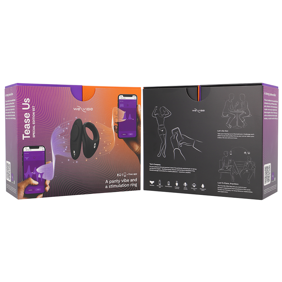 WE-VIBE - TEASE US SET BOND + MOXIE - Sensualia