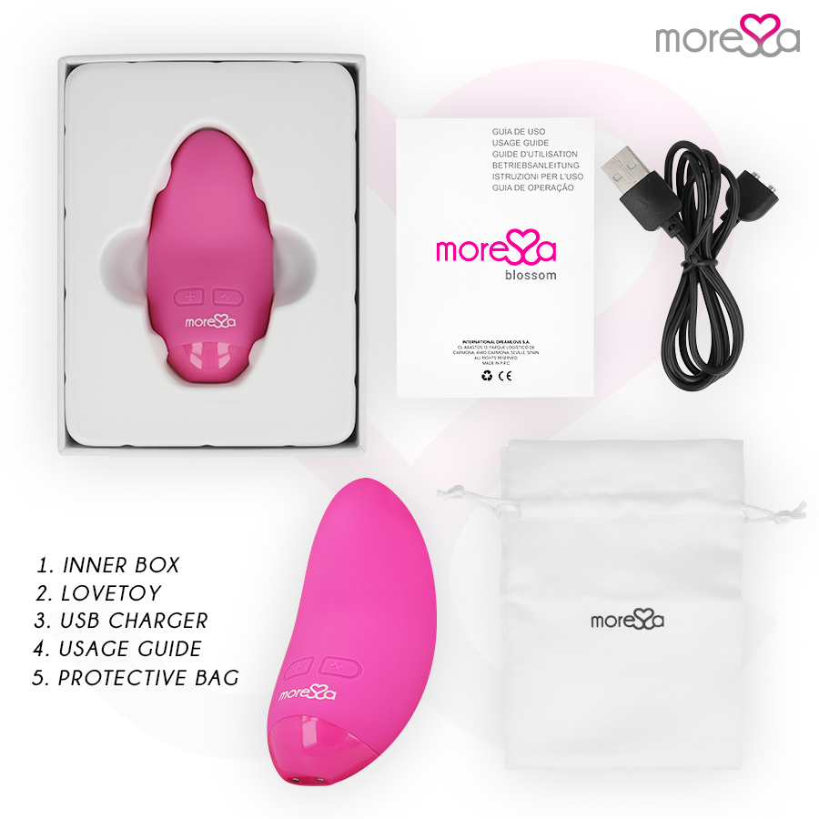 MORESSA - VIBRATEUR ROSE BLOSSOM - Sensualia