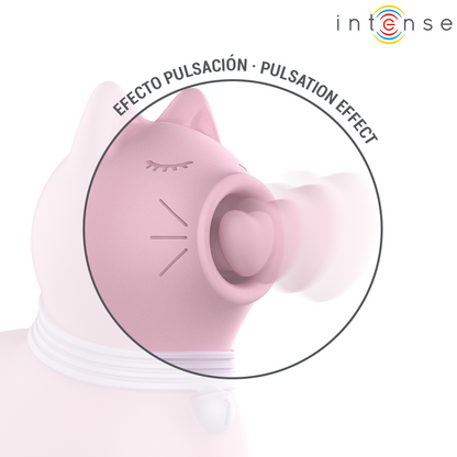 INTENSE - STIMULATEUR DE LANGUE EFFET PULSATION MARIE PINK - Sensualia