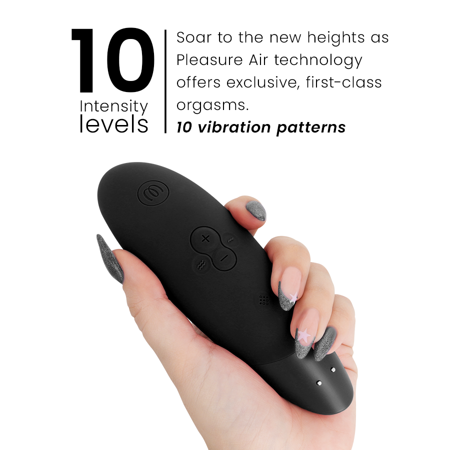 WOMANIZER - STIMULATEUR CLITORIAL NOIR - Sensualia