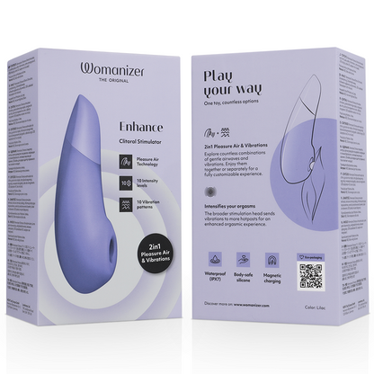 WOMANIZER - STIMULATEUR CLITORIAL AMÉLIORANT LILAS - Sensualia