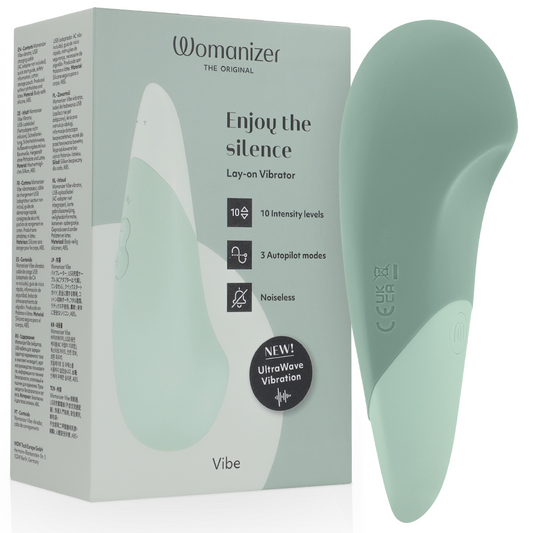 WOMANIZER - VIBROMASSEUR SILENCIEUX VIBE LAY-ON SAGE - Sensualia
