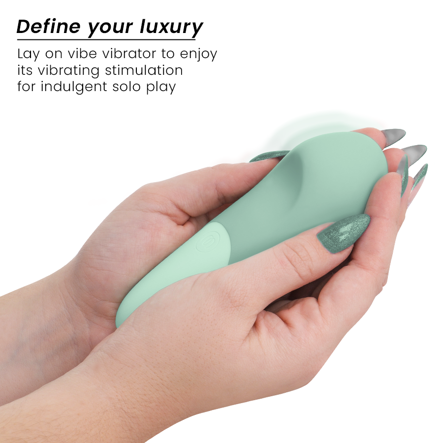 WOMANIZER - VIBROMASSEUR SILENCIEUX VIBE LAY-ON SAGE - Sensualia