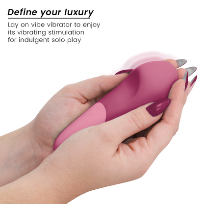 WOMANIZER - VIBRATEUR SILENCIEUX VIBE LAY-ON ROSE FOYER - Sensualia