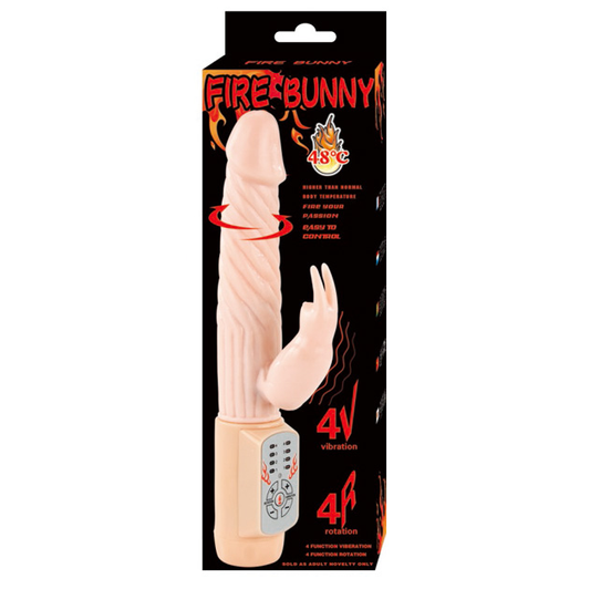 BAILE - ROTATEUR FIRE BUNNY AVEC SYSTÈME DINCENDIE - Sensualia