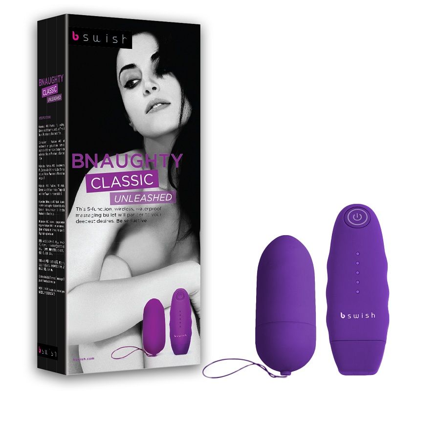 B SWISH - TÉLÉCOMMANDE BNAUGHTY UNLEASHED CLASSIC LILAS - Sensualia