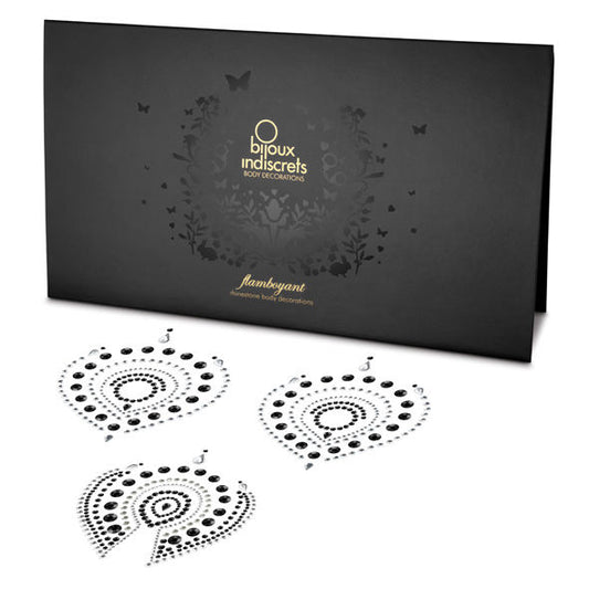 BIJOUX - INDISCRETS FLAMBOYANT NOIR & ARGENT - Sensualia