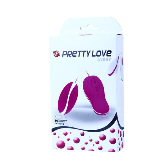 PRETTY LOVE - FLIRTATION OEUF VIBRANT AVEC TÉLÉCOMMANDE AVERY - Sensualia