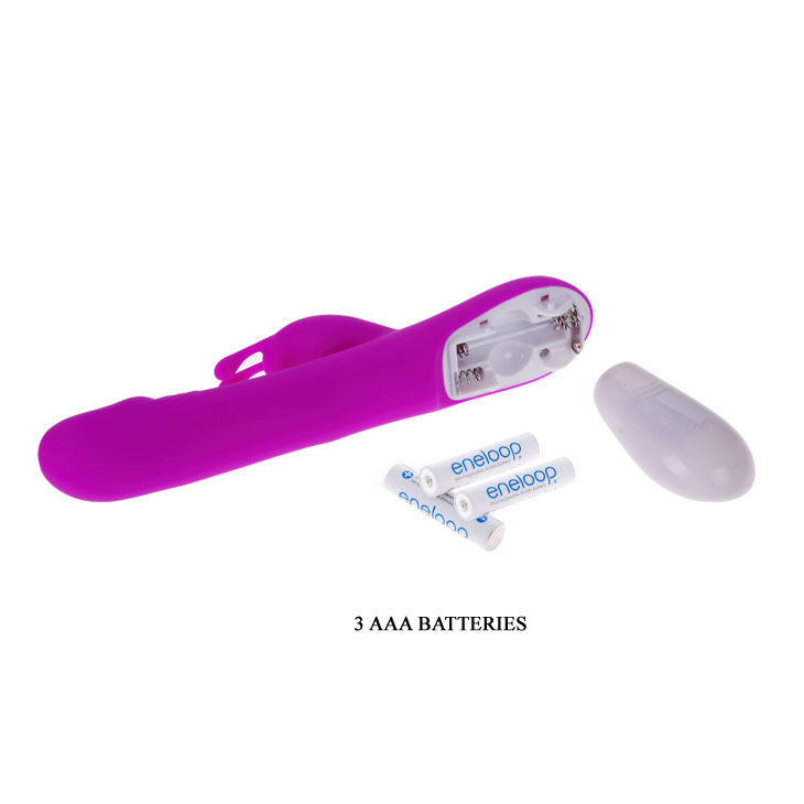 PRETTY LOVE - FLIRTATION VIBRATEUR ROBERT AVEC STIMULATEUR DE CLITORIS - Sensualia