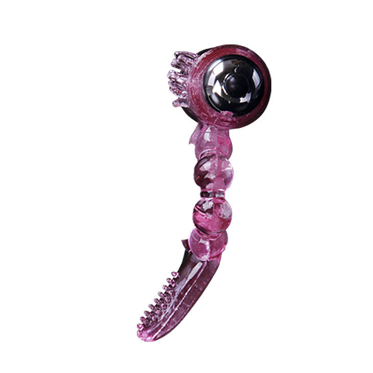 BAILE - ANNEAU SILICONE 10 RYTHMES DE LANGUE AVEC VIBRATION ROSE - Sensualia