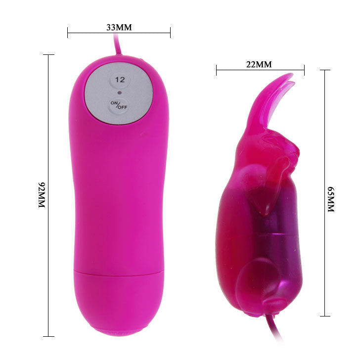 BAILE - VIBRATEUR CUTE SECRET BUNNY 12 VITESSES - Sensualia