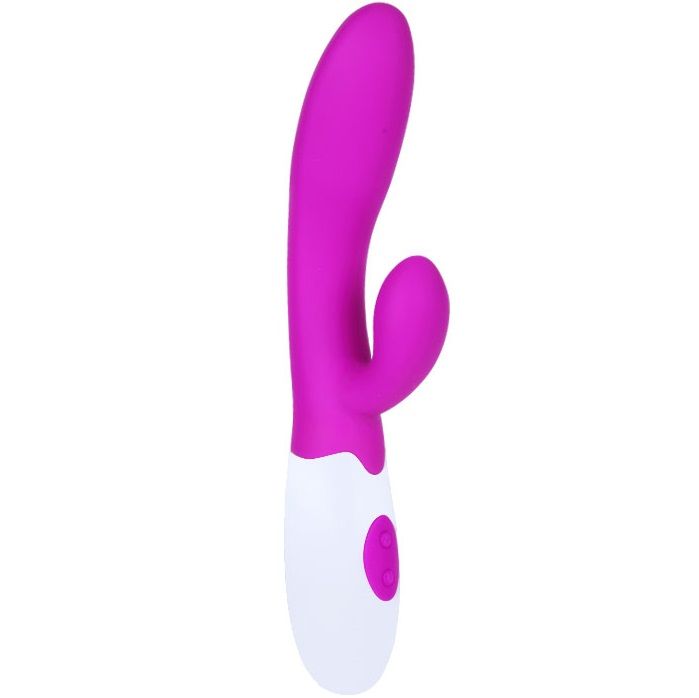 PRETTY LOVE - FLIRTATION VIBRATEUR ALVIS AVEC STIMULATEUR DE CLITORIS - Sensualia